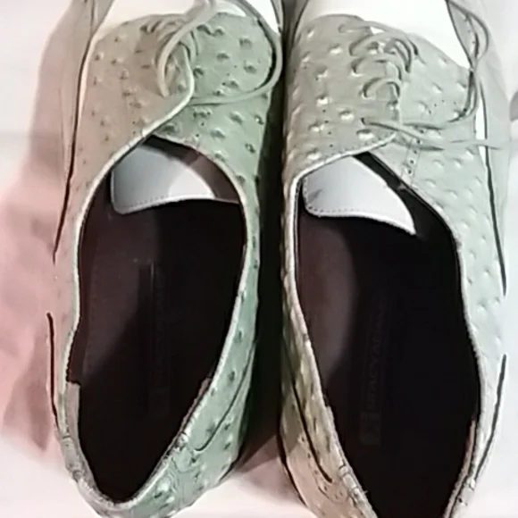 STACY ADAMS Green Mens Shoe Size 14M Shoe preowned